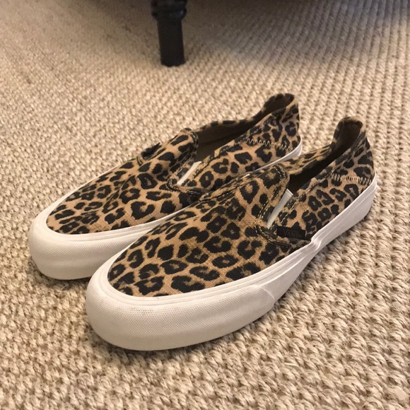 vans ultracush leopard